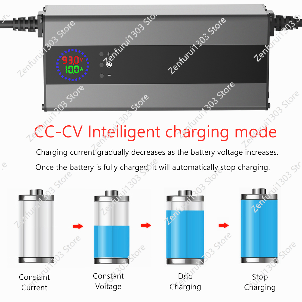 15A Curren Voltage Adjustable  - đánh giá và giá 72V 15A Fast Charger