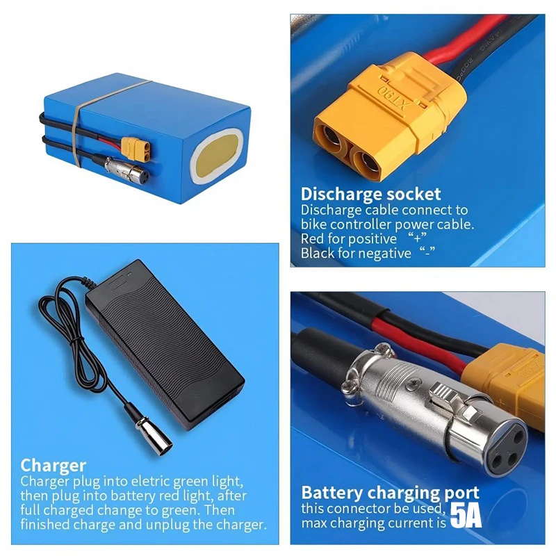 72V Electric Bicycle cham-ride - đánh giá và giá 72V 50Ah 21700 Lithium Battery