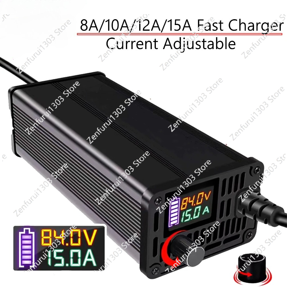 10A 15A 24V 48V 58.4V 72V 60V  - đánh giá và giá 72V 15A Fast Charger