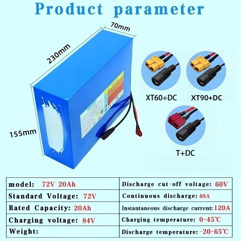 21700 72V Lithium Battery Pack - đánh giá và giá 72V 40Ah Lifepo4 Battery Pack