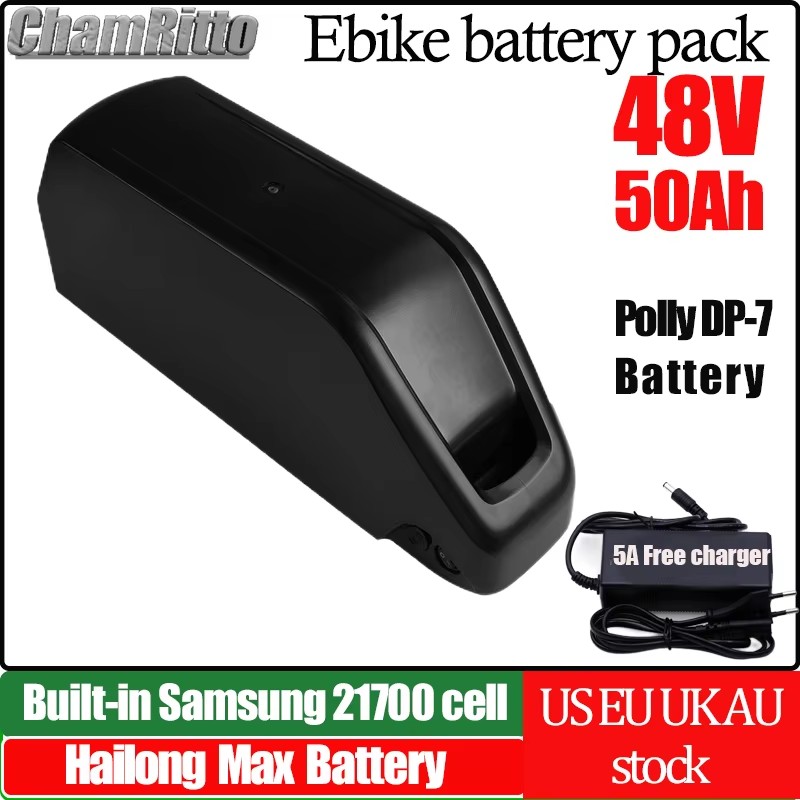 E Bike Hailong chamrider batte - đánh giá và giá 72V 50Ah 21700 Lithium Battery