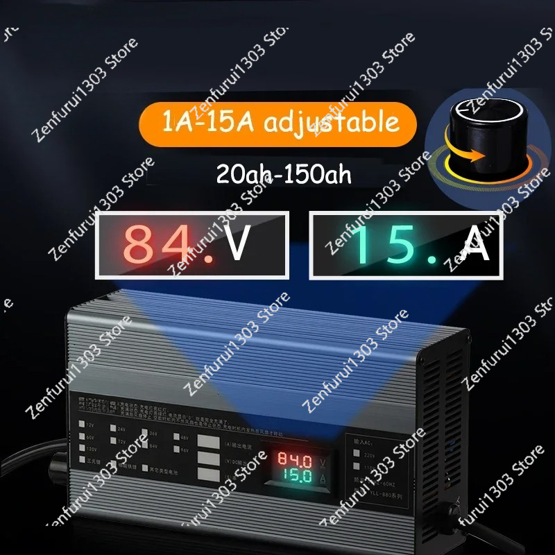 1A - 15A 36V 48V 58.4V 72V 60V - đánh giá và giá 72V 15A Fast Charger