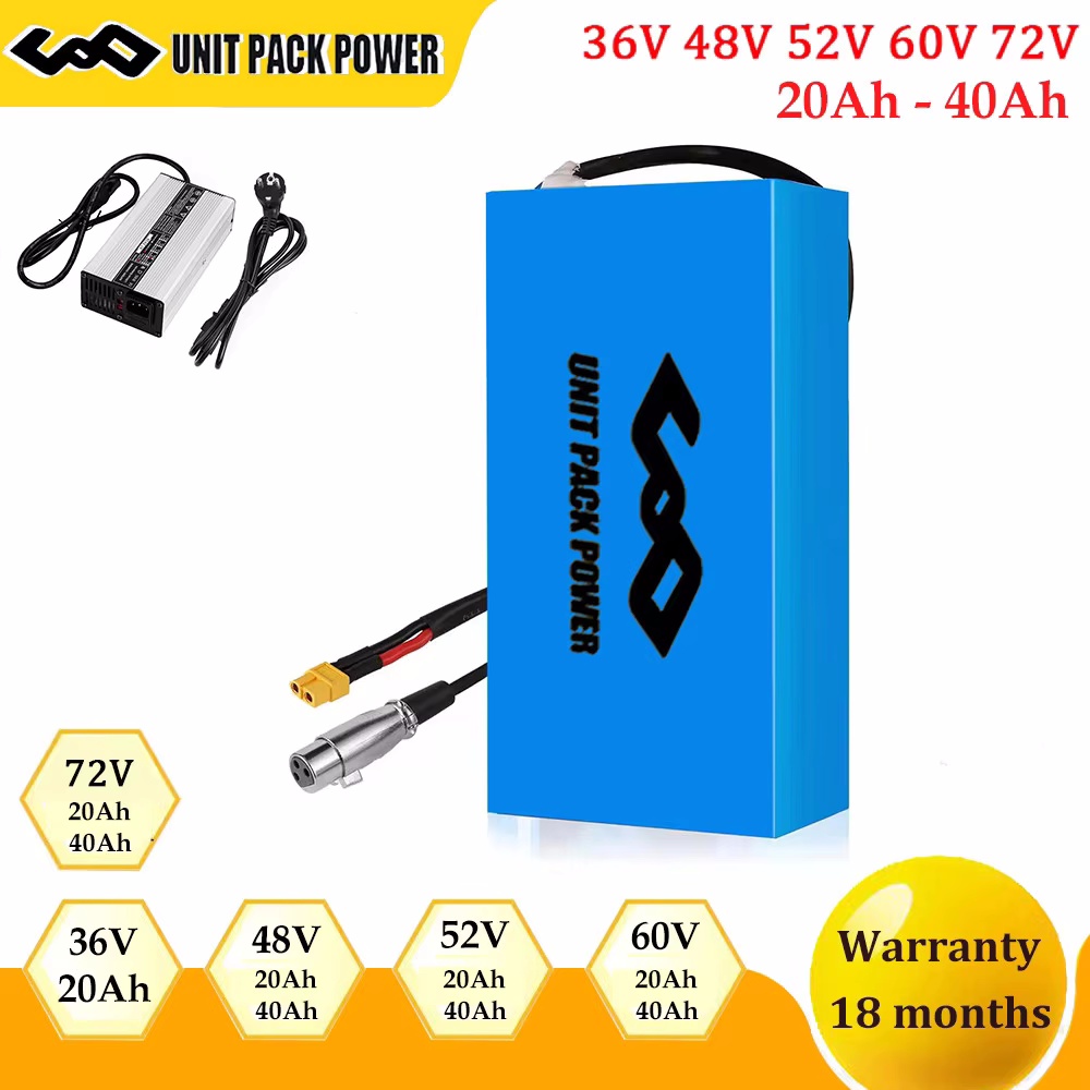 48V 40Ah 60V 72V Ebike Batteri - đánh giá và giá 72V 40Ah Lifepo4 Battery Pack